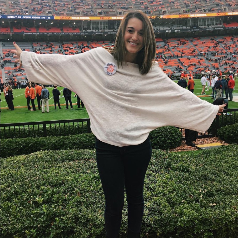 We the Free White Slouchy Sweater